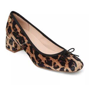NIB Jack Rogers Maddy Pump, velvet leopard